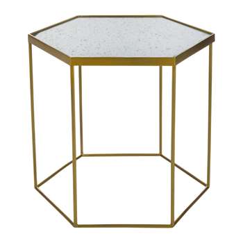 A by Amara - Hexagon Table (H45.5 x W49 x D49cm)