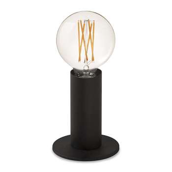 A by Amara - LED Sol Lamp - Black (24 x 11.5cm)