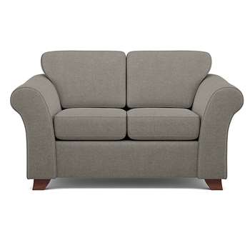 Abbey Compact Sofa, Pavia, Grey (95 x 151cm)