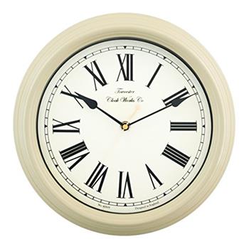 Acctim 26702 Redbourn Wall Clock, Cream (Diameter 30cm)