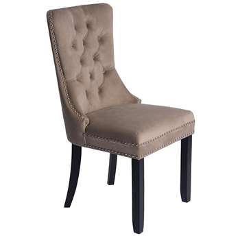 Antoinette Taupe Dining Chair (H95 x W49 x D56cm)