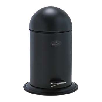 Aquanova - Ona Pedal Bin - 3 Litre - Black (H34 x W17 x D17cm)