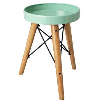 Argos Home Stockholm Small Green Table (H42.5 x W30 x D30cm)