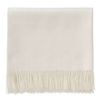 Arica Alpaca Blanket, Off-White (130 x 170cm)