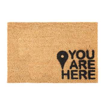 Artsy Doormats - You Are Here Door Mat (H40 x W60cm)