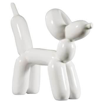 Balloon Dog in White (H24.5 x W28.5 x D8cm)