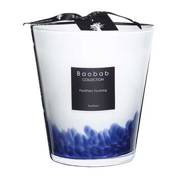 Baobab Collection - Feathers Touareg Scented Candle (Height 16cm)