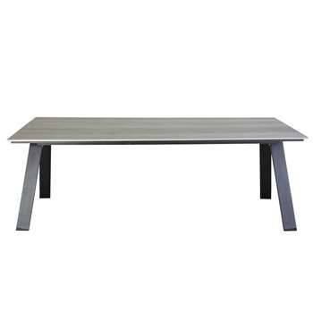 BERMUDES 6-8 Seater Composite Garden Table (74 x 220cm)