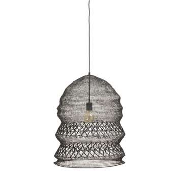 Black Wire Pendant Light (H62 x W50 x D50cm)