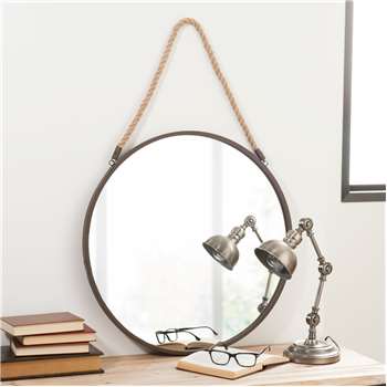 BLAKE RUSTY Metal Mirror (Diameter 60cm)