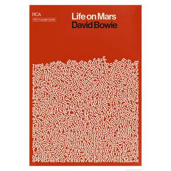 Bowie 50 X 70Cm Print By Reign & Hail (H70 x W50cm)