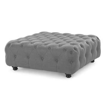 Branagh Large Ottoman, Pearl Grey (32 x 100cm)