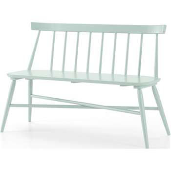 Bromley Dining Bench, Mint (H82 x W124 x D50cm)