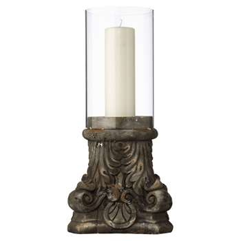 Capital Storm Lantern, Large - Grey (55 x 27cm)