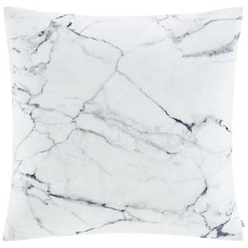 Catherine Lansfield Pack of 2 Cushion Covers - Marble Grey (H45 x W45cm)