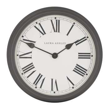 Charcoal Gallery Wall Clock (37 x 37cm)