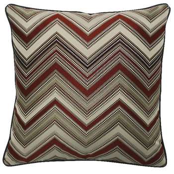 Chevron Cushion Orange (H50 x W50cm)
