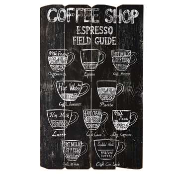 COFFEE STORE - Printed Wall Art (H96 x W59 x D3cm)