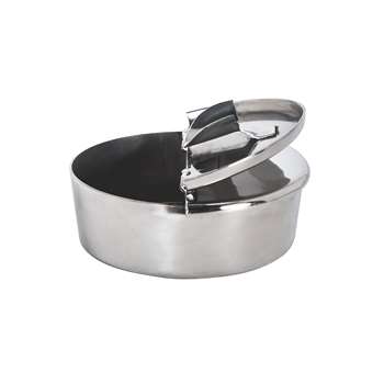 Cooper Steel Travel Ashtray (2 x 7cm)
