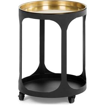 Cora Drinks Trolley, Brass (58 x 41cm)