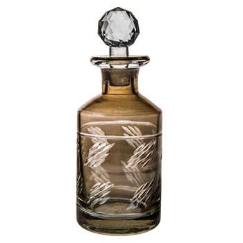 Delancy Etched Bottle - Large (18 x 7cm)