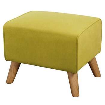 Dorchester Footstool, Olive (45 x 52cm)