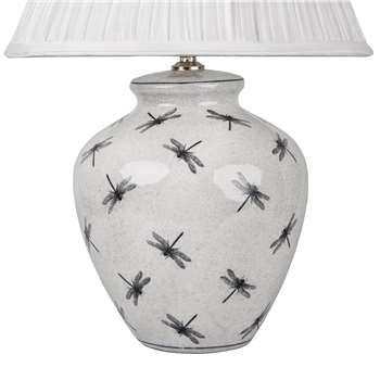 Dragonfly Ceramic Lamp Base (31 x 28cm)
