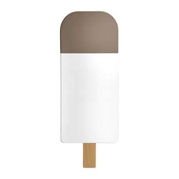 EO - Ice Cream Mirror - Hazel Brown (H57 x W22cm)