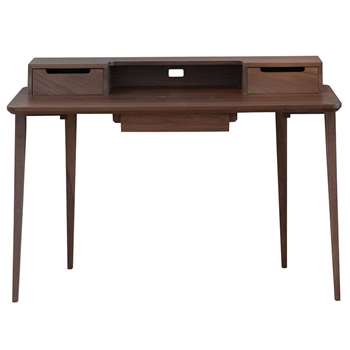 ercol - Treviso Desk - Walnut (H86 x W122 x D59cm)
