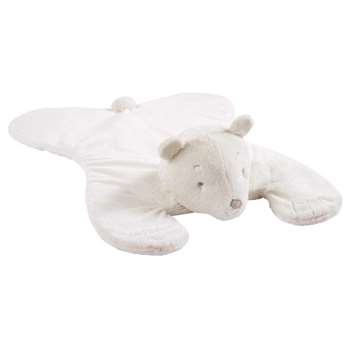 ERNEST White Bear Rug (H62 x W74cm)