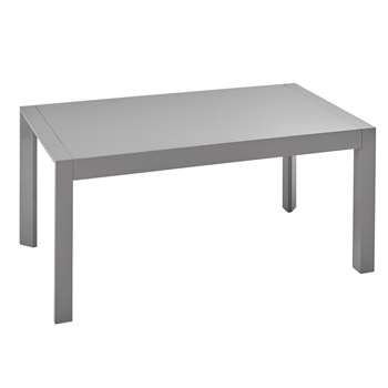Extending dining table stone gloss (H75 x W210 x D90cm)