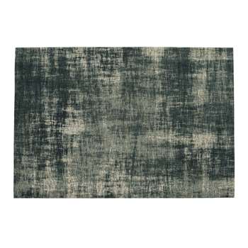 FEEL AZUR blue cotton rug (140 x 200cm)