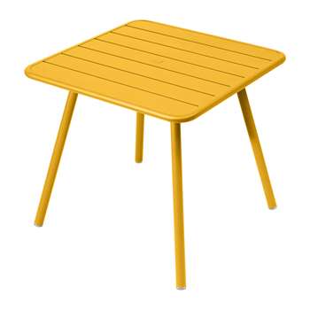 Fermob - Luxembourg Garden Table - Honey (H74 x W80 x D80cm)