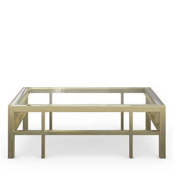 Finestra Coffee Table - Silver Ash (H40 x W120 x D80cm)