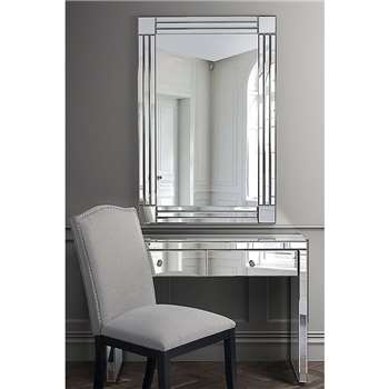 FLOW Rectangle Wall Mirror (100 x 70cm)
