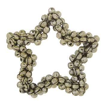 Gold Star Bell Wreath (24 x 24cm)