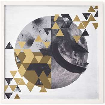 Golden Perspective, Framed Print (50 x 50cm)