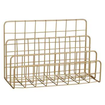 GOLDY Metal Letter In Gold (14 x 22cm)