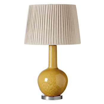Grenadilla Table Lamp - Saffron (39 x 20cm)