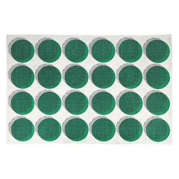 Habitat Dot Small Green Printed Rug (120 X 180cm)