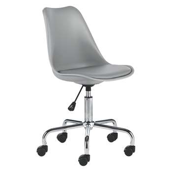 Habitat Ginnie Grey Office Chair (86 x 53.5cm)
