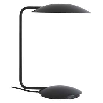Habitat Leah Black Metal Table Lamp (Width 25cm)