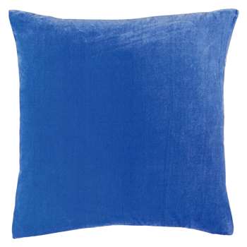 Habitat Regency Cobalt Blue Velvet Cushion (45 x 45cm)