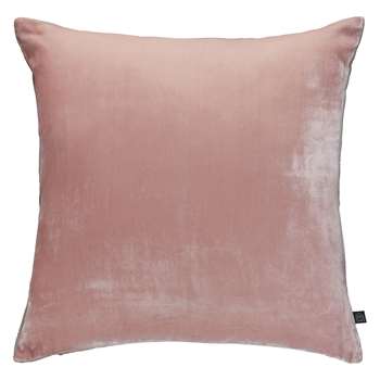 Habitat Regency Pink Velvet Cushion 60 x 60cm
