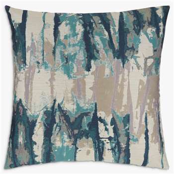 Harlequin Takara Cushion, Teal/Ink (H50 x W50cm)