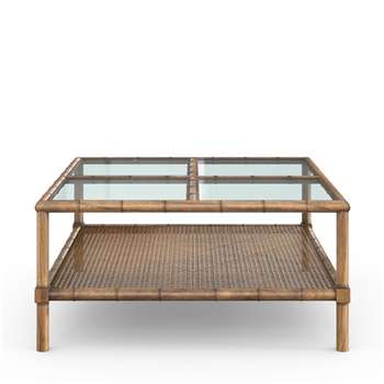 Harmonia Coffee Table - Natural (H43 x W90 x D90cm)