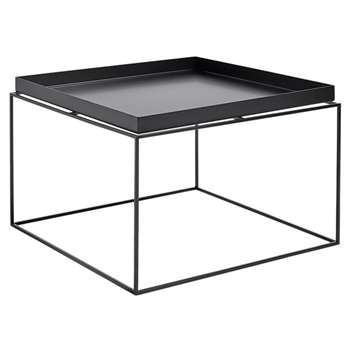 HAY - Tray Coffee Table - Black (H39 x W60 x D60cm)