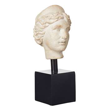 Helena Portrait Head - Off-White (23 x 10cm)