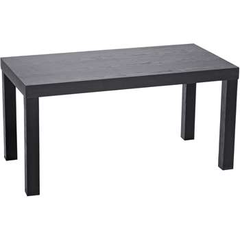 HOME Coffee Table - Black (Width 90cm)