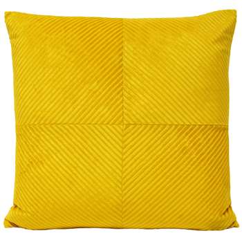 Infinity Cushion Mustard (H55 x W55cm)
